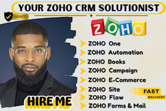 do zoho crm zoho one zoho flow zoho automation and campaign zoho website design