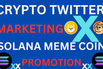 do crypto twitter x marketing to reach 900k whale  investors, telegram promotion