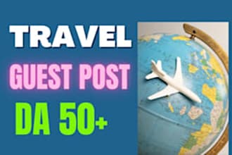 provide 73 quality travel niche relevant backlinks from travel domain sites