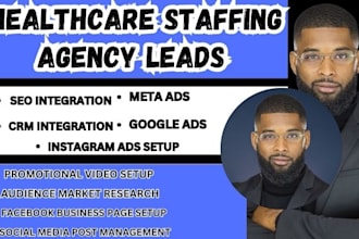 healthcare staffing agency healthcare staffing facebook ads google ads video ads
