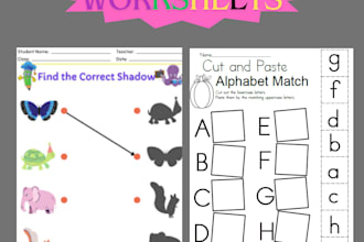design kids printable flashcards and worksheets