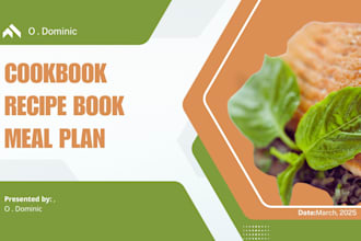 cookbook writer cookbook cover design cookbook  recipe book meal plan amazon KDP