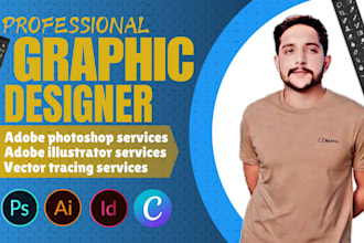 do urgent graphic design and photoshop illustrator work