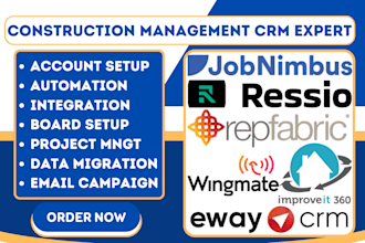ressio software repfabric wingmate construction management improveit360 eway crm