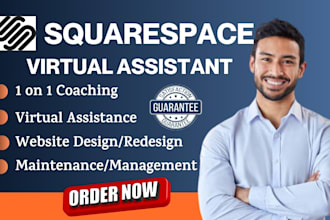 be your personal squarespace virtual assistance squarespace consultant and coach