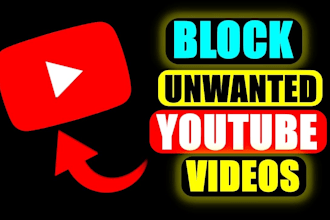 permanently remove unwanted link or video from your channel