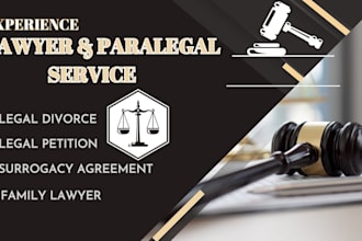 provide legally sound family law document legal contract wills as online lawyer