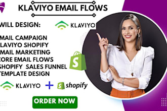 set up klaviyo email marketing flows email automation