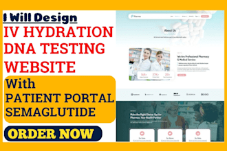 design iv hydration dna testing ndis semaglutide healthcare website