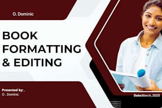 book formatting, kindle ebook formatting, KDP paperback, proofread for amazon