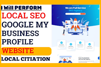 perform local seo google my business profile local citation for your website