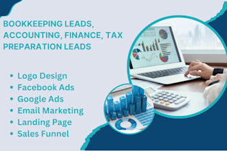 generate bookkeeping leads, accounting, finance, tax preparation leads