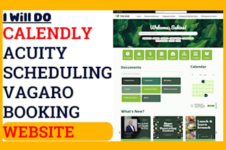 perform calendly acuity scheduling vagaro spa booking website with sales funnel