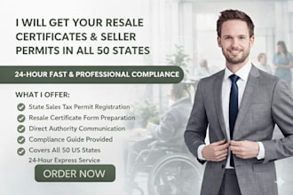 get seller permit, resale certificate, USA sales returns, tax exempt, tax filing