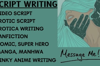 write fantasy erotic story romance script nsfw kinky anime lgbtq