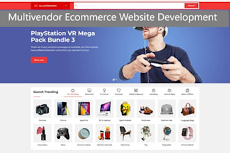do custom ecommerce website development, multivendor website, woocommerce
