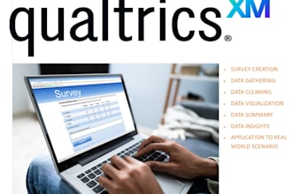 design program, analyze surveys on surveymonkey qualtrics googleforms spss excel