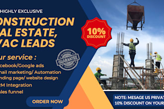generate construction leads roofing leads real estate leads plumbing leads