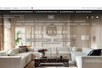 design bliss home decor website interior design shopify store dropshipping store