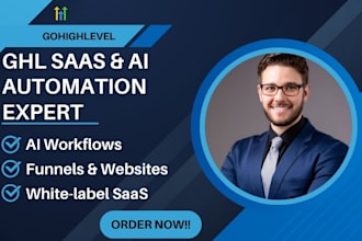 do ghl ai agent automation workflow go high level website landing page funnel