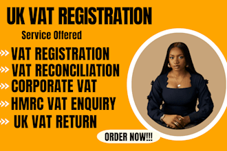 do UK company accounts, corporation tax ct600 and UK vat return