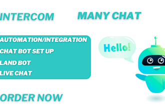 create ai chat bot with intercom manychat dialogflow botpress landbot