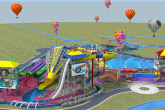 create stunning 3d renders walkthroughs for resorts parks
