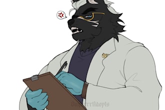 draw your furry character in nsfw and sfw