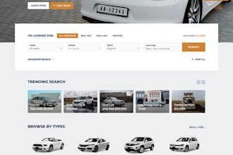 develop responsive multi vendor auction website, car auction, bidding website,