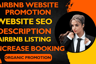 do airbnb listing, airbnb SEO optimization, airbnb promotion to generate booking
