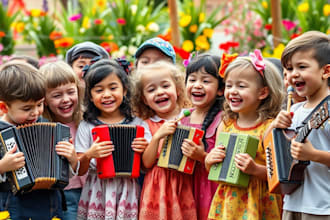 sing spanish children song french nursery rhyme english kid music german lullaby
