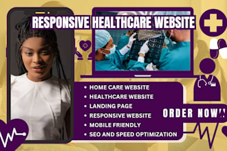 make healthcare website home care assisted living landing page home care lead ad