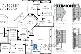 draw architectural floor plan, framing plan, 2d floor plan, foundation plan