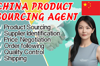 be your product sourcing agent in china