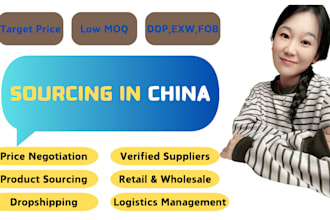 help you source products from china