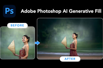 edit your photo using adobe photoshop generative fill ai