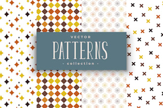 do professional seamless pattern creation for your brand