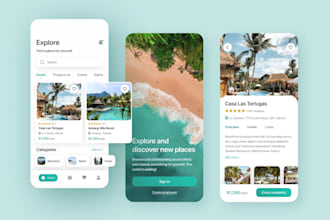 develop ai travel app, vacation app, tourism app, hotel, flight, and admin panel