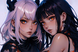 draw custom manga comic,anime panel, character, illustration