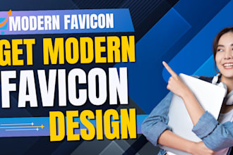design modern favicon for website