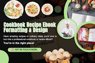 do cookbook recipe design meal plan cookbook formatting food menu canva cookbook