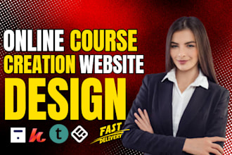 create online course content on kajabi thinkific teachable and learnworlds