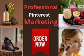 setup, optimize and manage pinterest marketing boards and pins