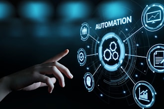 develop web automations, bots, python scripts and manage data