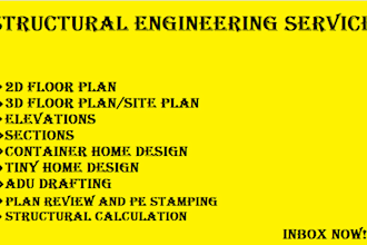 do florida, texas, california structural engineering stamp and plan review