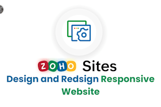 design and create responsive website in zoho sites