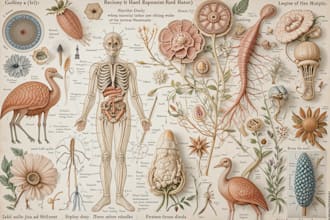 do medical, scientific and biology illustrations for you