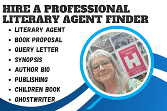 find active agent for movie script, screenplay, children book, fiction, novel