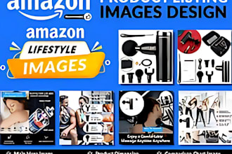 design amazon listing images, ebc, infographics ,product