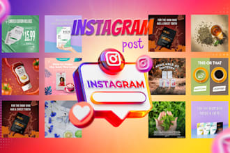 create stunning 3d product mockups for instagram posts